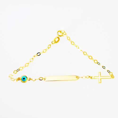 14K Χρυσό Βραχιόλι Παιδικό 003894-F