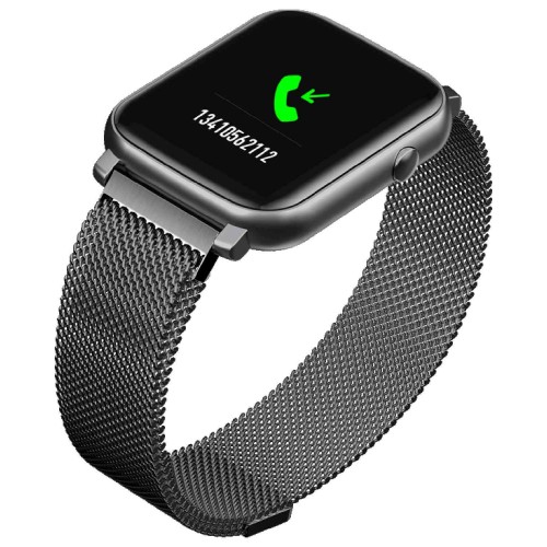 VOGUE Hera Smartwatch Black Stainless Steel Bracelet 200253