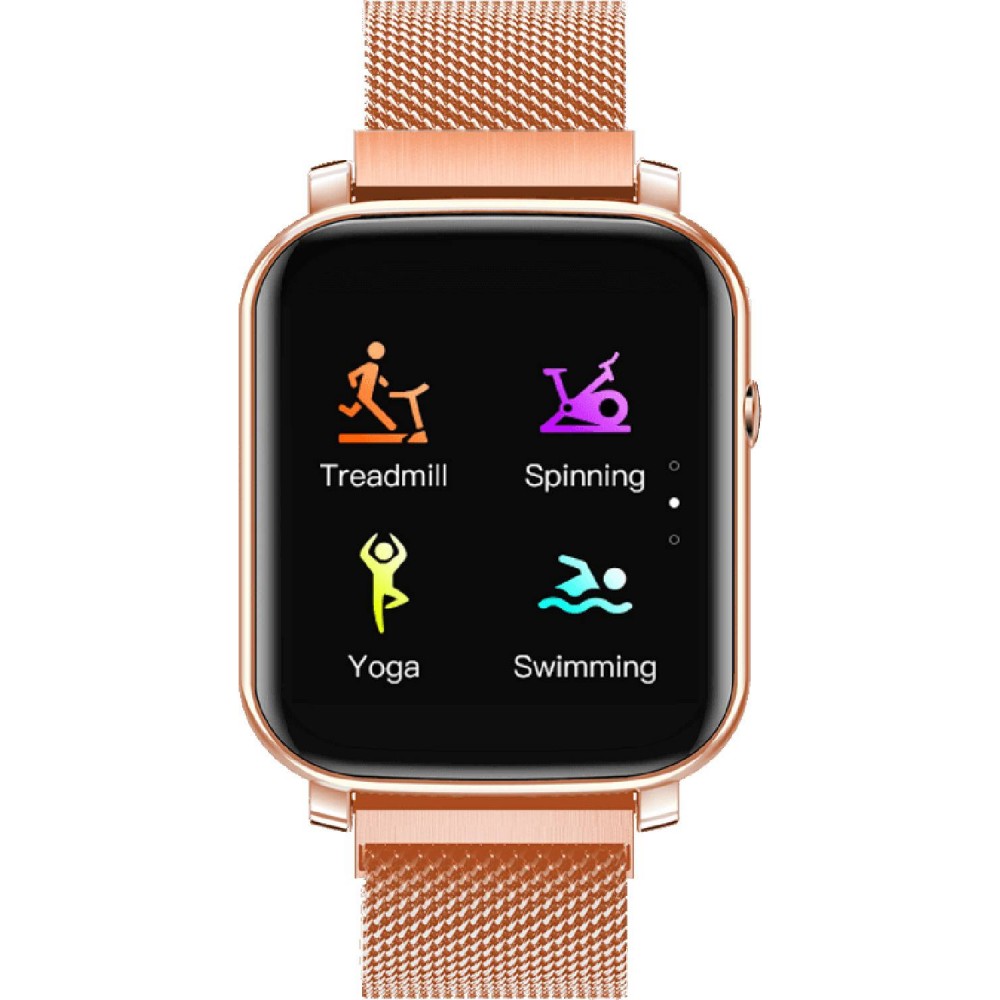 VOGUE Hera Smartwatch Rose Gold Stainless Steel Bracelet 200252
