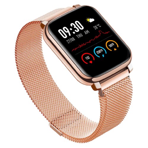 VOGUE Hera Smartwatch Rose Gold Stainless Steel Bracelet 200252