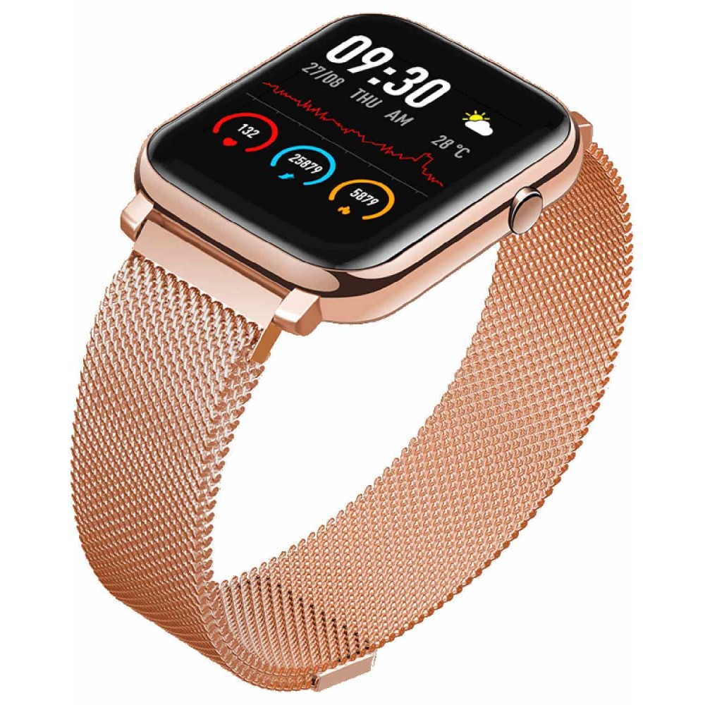 VOGUE Hera Smartwatch Rose Gold Stainless Steel Bracelet 200252