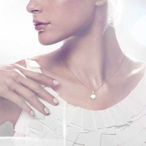 SWAROVSKI Tricia Pendant White Rhodium Plated 5032907