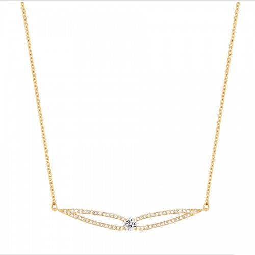 SWAROVSKI Creativity Necklace Gold Tone Plated 5149502