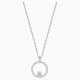 SWAROVSKI Creativity Circle Pendant White Rhodium Plated 5198686