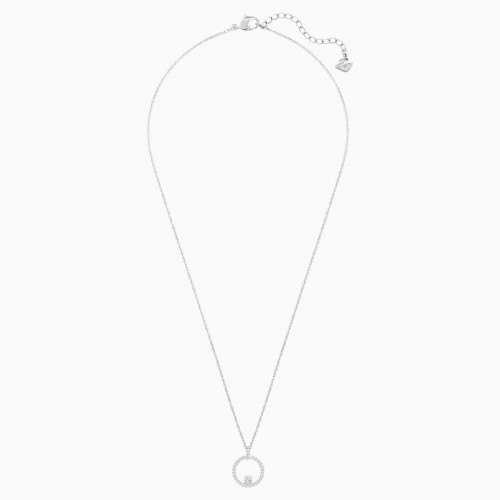 SWAROVSKI Creativity Circle Pendant White Rhodium Plated 5198686
