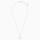 SWAROVSKI Creativity Circle Pendant White Rhodium Plated 5198686