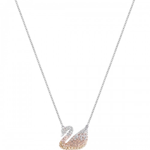 SWAROVSKI Iconic Swan Pendant Rose Gold Tone Plated 5215034