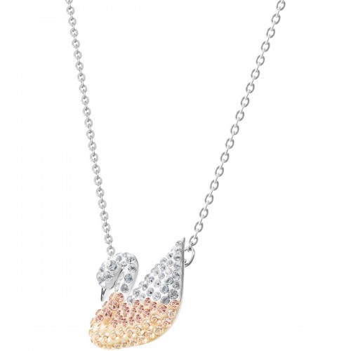 SWAROVSKI Iconic Swan Pendant Rose Gold Tone Plated 5215034