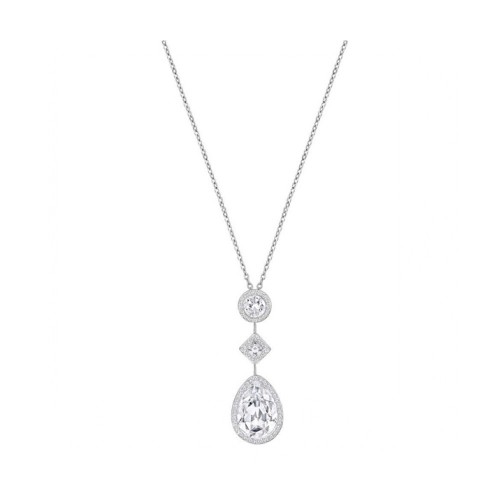 SWAROVSKI Folk Pendant White Rhodium Plated 5217777