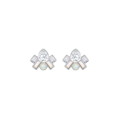SWAROVSKI Festivity Double Palladium Pierced Earrings 5226197