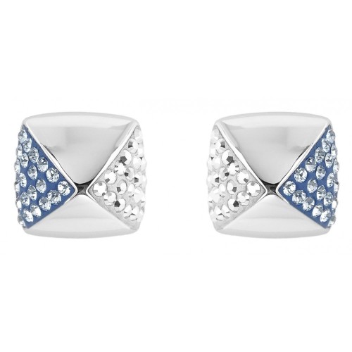 SWAROVSKI Exclude Glance Pierced Earrings White Rhodium Plated 5272102
