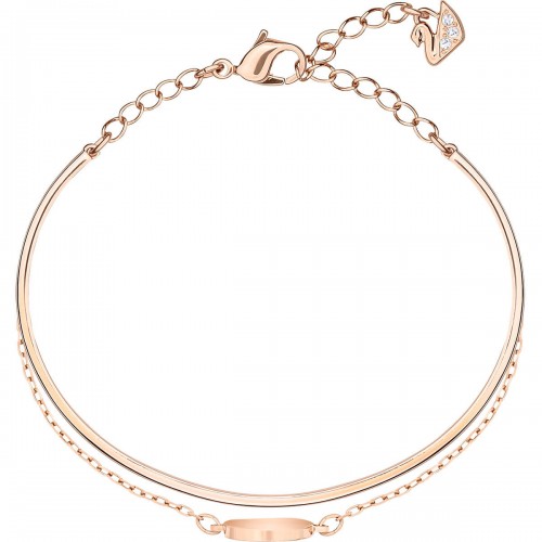 SWAROVSKI Ginger Bracelet White Rose Gold Tone Plated 5274892