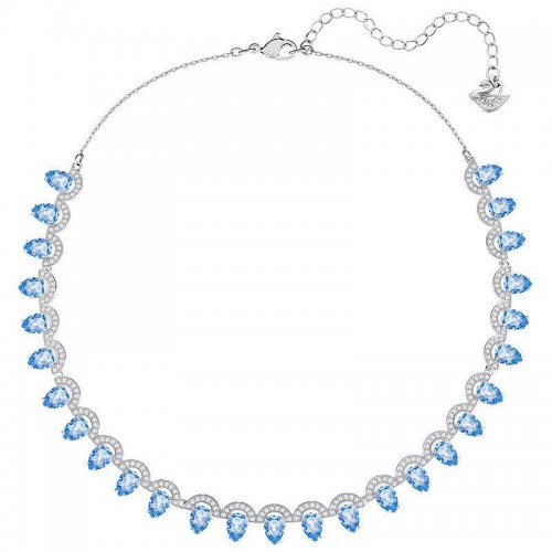 SWAROVSKI Gallery All Round Necklace Blue Rhodium Plated 5277514