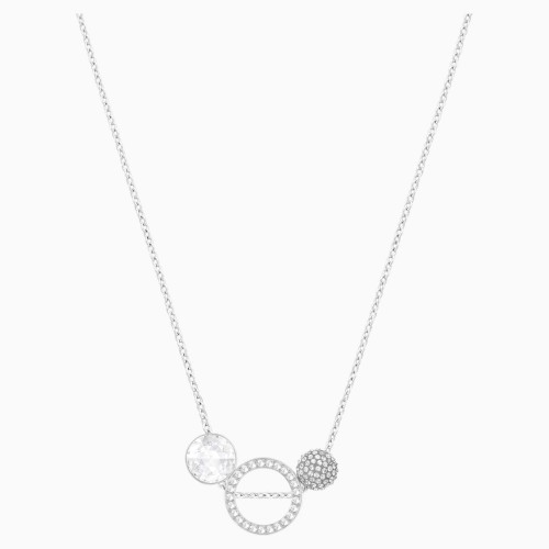 SWAROVSKI Versatile Pendant White Rhodium Plated 5300330