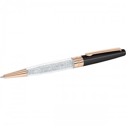 SWAROVSKI Crystalline Stardust Ballpoint Pen Black Rose Gold Plated 5354905