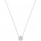 SWAROVSKI Angelic Square Neclace White Rhodium Plated 5368147