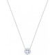SWAROVSKI Angelic Square Neclace White Rhodium Plated 5368147