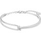 SWAROVSKI Lifelong Bangle White Rhodium Plated 5368552