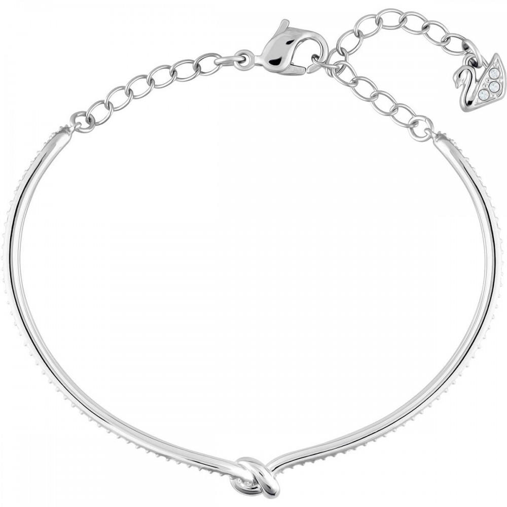 SWAROVSKI Lifelong Bangle White Rhodium Plated 5368552