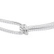 SWAROVSKI Lifelong Bangle White Rhodium Plated 5368552