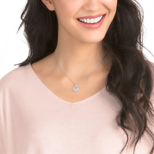 SWAROVSKI Henrietta Pendant White Rhodium Plated 5351322