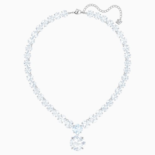 SWAROVSKI Mix Necklace White Rhodium Plated 5428328