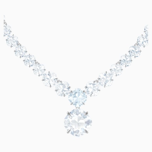 SWAROVSKI Mix Necklace White Rhodium Plated 5428328