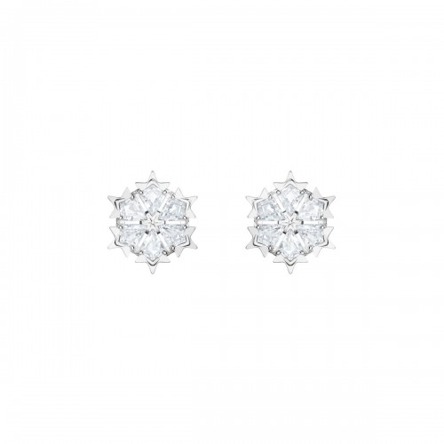 SWAROVSKI Magic Pierced Earrings White Rhodium Plated 5428430