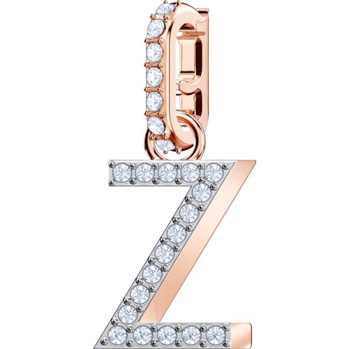 SWAROVSKI Remix Collection "Z" Charm Rose Gold Tone Plated 5437627