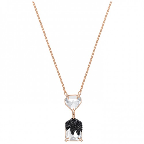 SWAROVSKI Make Up Necklace Rose Gold Tone Plated 5447291