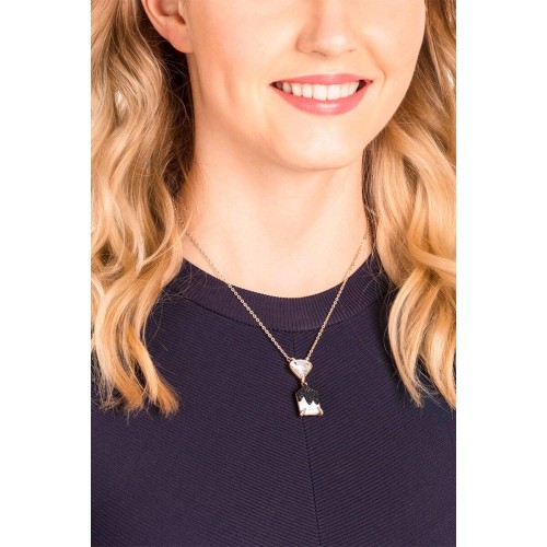 SWAROVSKI Make Up Necklace Rose Gold Tone Plated 5447291