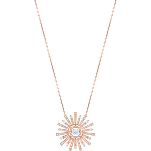SWAROVSKI Sunshine Necklace Rose Gold Tone Plated 5459593
