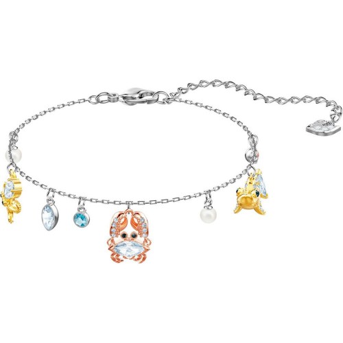 SWAROVSKI Ocean Bracelet Mixed Colors Rhodium Plated 5462584
