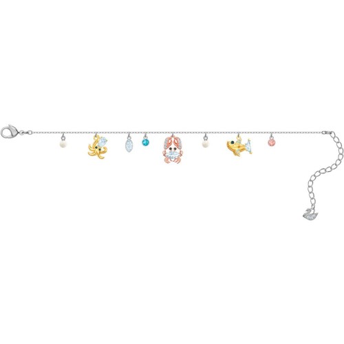 SWAROVSKI Ocean Bracelet Mixed Colors Rhodium Plated 5462584