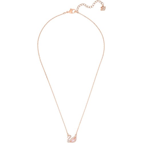 SWAROVSKI Dazzling Swan Pendant Rose Gold Tone Plated 5469989