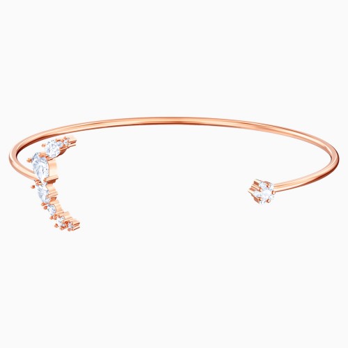 SWAROVSKI Atelier Moonsun Cuff White Rose Gold Tone Plated 5486816