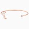 SWAROVSKI Atelier Moonsun Cuff White Rose Gold Tone Plated 5486816
