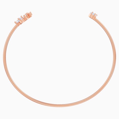 SWAROVSKI Atelier Moonsun Cuff White Rose Gold Tone Plated 5486816