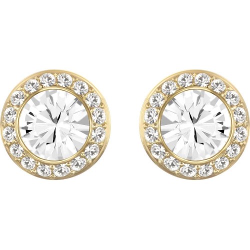 SWAROVSKI Angelic Pierced Earrings Gold Tone Plated 5505470