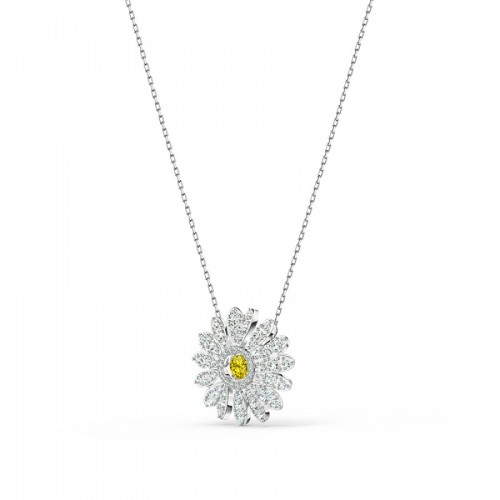 SWAROVSKI Eternal Flower Pendant Yellow Rhodium Plated 5512660