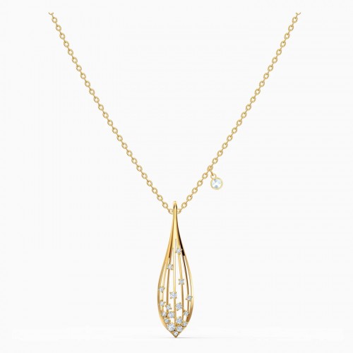 SWAROVSKI Stunning Olive White Gold Tone Plated 5515466