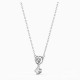 SWAROVSKI Lifelong Heart Pendant White Rhodium Plated 5517928