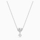 SWAROVSKI Lifelong Heart Pendant White Rhodium Plated 5517928