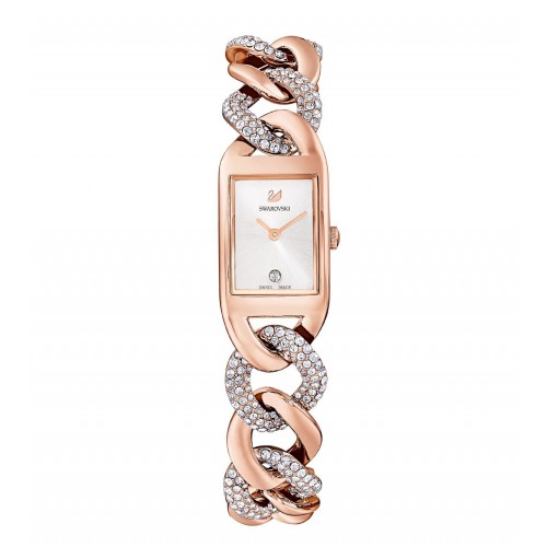 SWAROVSKI Coctail Rose Gold Tone Stainless Steel Bracelet 5519327