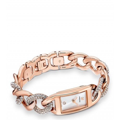 SWAROVSKI Coctail Rose Gold Tone Stainless Steel Bracelet 5519327
