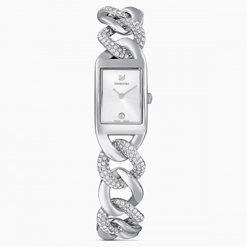SWAROVSKI Coctail Metal Bracelet Silver Tone Stainless Steel 5519330