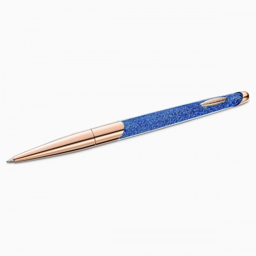 SWAROVSKI Crystalline Nova Rollerball Blue Rose Gold Tone Plated 5534319
