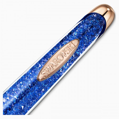 SWAROVSKI Crystalline Nova Rollerball Blue Rose Gold Tone Plated 5534319