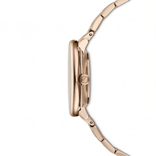 SWAROVSKI Crystalline Chic Metal Bracelet Gray Champagne Gold Tone 5547611