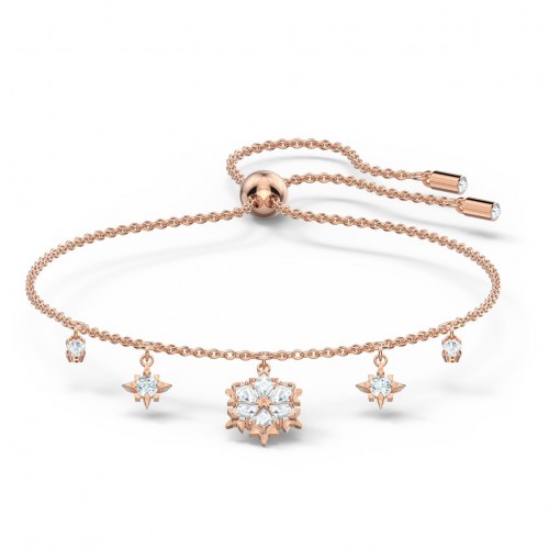 SWAROVSKI Magic Bracelet White Rose Gold Tone Plated 5558186